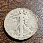 Liberty Walking 1934 Half Dollar Silver 50C Circulated Business Strike
