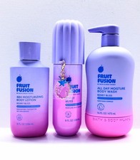 Bath  Body Works Fruit Fusion BERRY BLISS Body Wash, Perfume mist, Body Cream