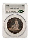 1880 Trade Dollar $1 - PR64+ CAM - CAC