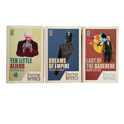 Doctor Who 50th Anniversary Books Collection 1 3 BBC British Sci-Fi Novels Set