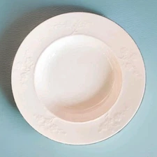 Spode Copeland China De Chine Blanche Porcelain Rimmed Soup Bowl Reg # 785542