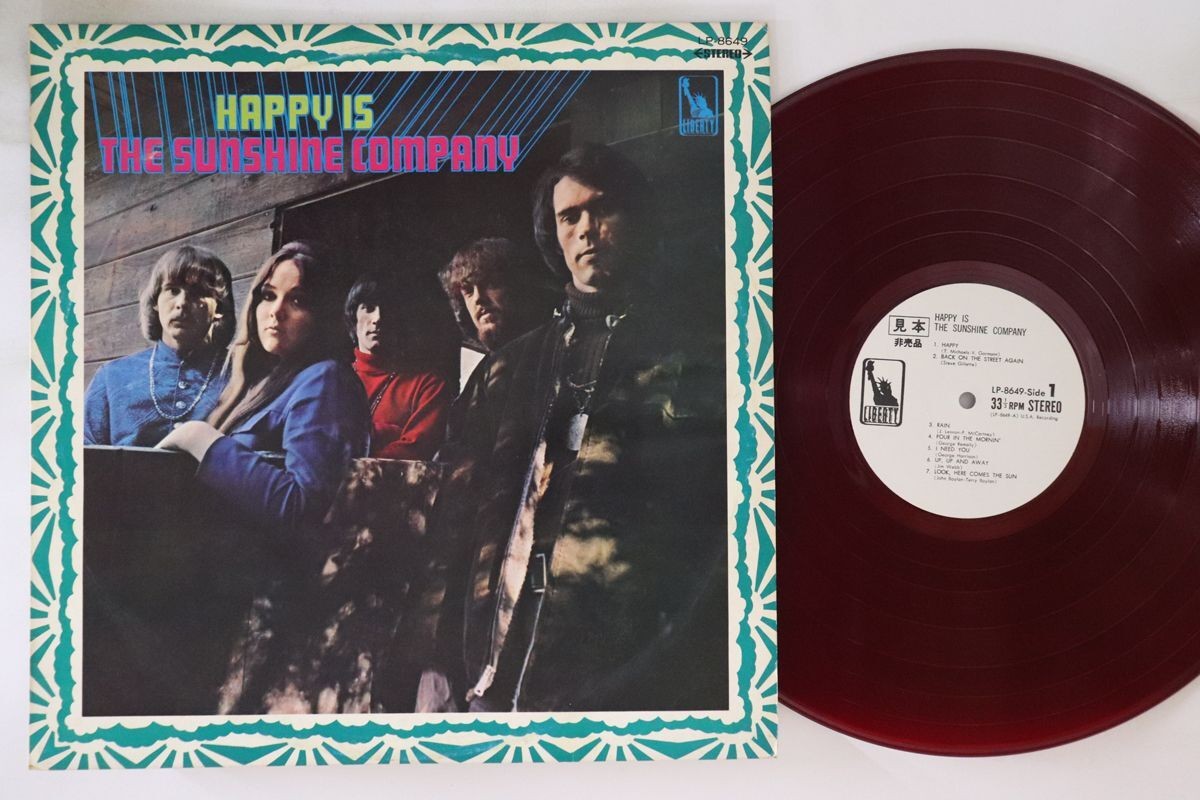 LP サンシャイン・カンパニー ソフトロックの彗星 LP8649PROMO LIBERTY プロモ /00260 Lp Sunshine Company Soft Rock Comet Lp8649Promo Liberty