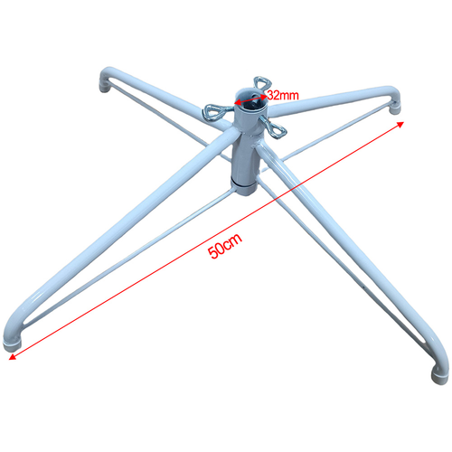 Christmas Tree Stand Folding Metal Base No Tools Required Folds Flat For Storage - Zdjęcie 7 z 31