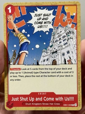 Just Shut Up and Come with Us!!!! Premium Booster -The Best- Vol. 2 EB01-009