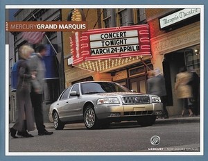2007 MERCURY GRAND MARQUIS sales brochure catalog US 07 GS LS