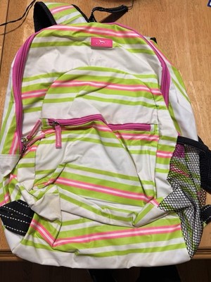 SCOUT Bookbag New without Tags Backpack Bag Pink-Green-White 
