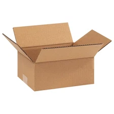 GRAINGER APPROVED 11K619 PK 25 Shipping Box,9x7x4 in 11K619