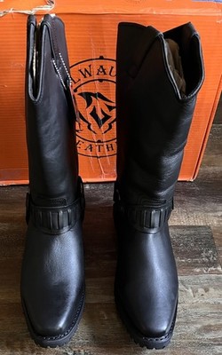 Milwaukee Leather Men's Classic Harness 11  Motorcycle Boots MBM9015 Size 15