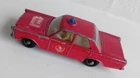 Matchbox Lesney Superfast No.59 Ford Galaxie Car - Fire Chief Model 1970s