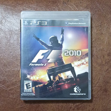 Codemasters F1 2010 PS3 2010 E NTSC-U/C Formula 1 Disc w/ Case Manual