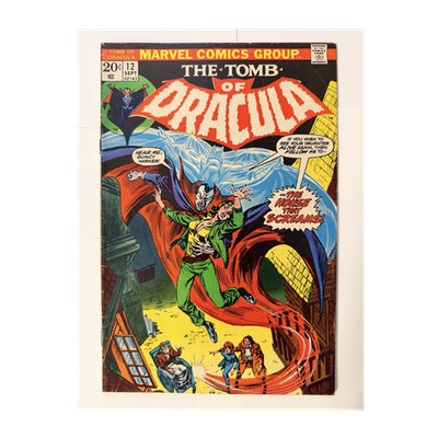 The Tomb Of Dracula #12   2nd Appearance of Blade!  1st App of Saffron Caulder