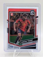 2023-24 Panini Donruss Fifa Optic Lamine Yamal #54 (RC) Rookie Card Spain