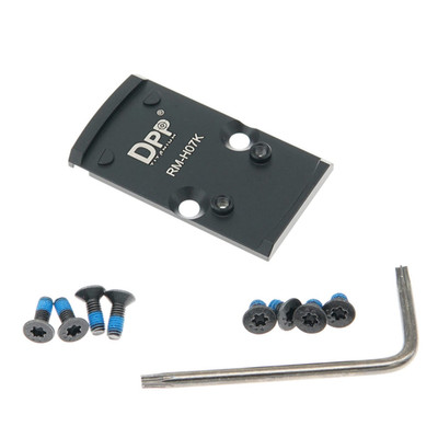 Dpp Titanium Mount/Adapter Plate Compatible Rmr Cut Slide Without Thread Post