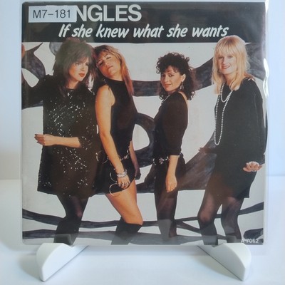 Bangles   If She Knew What She Wants, 7'' Vinyl (G/G), CBS, M7-181