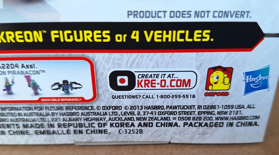 Hasbro NEW KRE-O Transformers Micro-Changers Combiners DEFENSOR Construction Set - Image 3 of 3