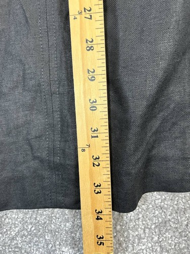 Talbots Coat Womens Small Linen Canvas - Picture 8 of 8