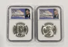 1964 P & D Kennedy Silver Half Dollar NGC MS64 First Year Issue Signature Label