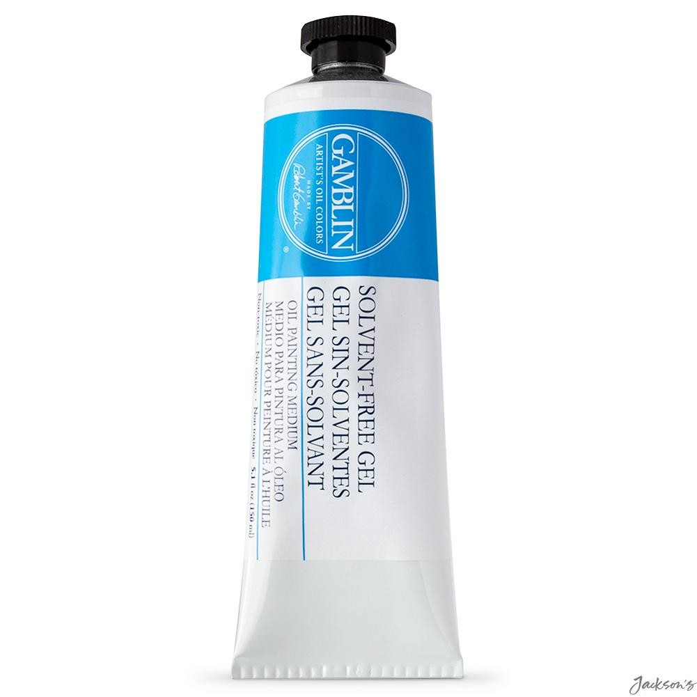 Gamblin Solvent-Free Gel Oil Painting Medium Safflower Alkyd Resin 150ml