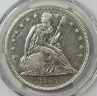 1859-O $1 Seated Liberty Dollar PCGS XF Detail ** TAE26179 ** Book Coin!!