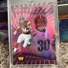 2024 Panini Illusions - Austin Ekeler #92 Trophy Collection Pink /299