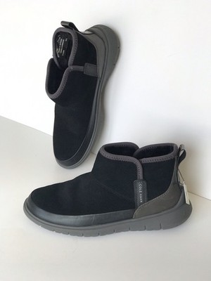 Warm Suede Zerogrand Pull On Ankle ChelseBoots Water Resistant Fits like size 7