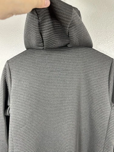 Alaskan Hardgear Jacket Mens Medium Gray Hooded Full Zip Outdoor Performance image 3