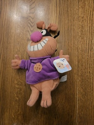 1997 COOKIE CRISP Plush Bean Bag Doll by General Mills Cereal Chip the Hound!