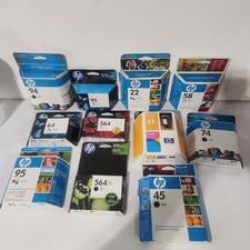 Lot of 11 HP Ink Cartridges - New and Sealed - All are Expired