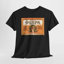 BEER LOVER - OLYMPIA BEER TUMWATER, WASH. RETRO Unisex Heavy Cotton Tee