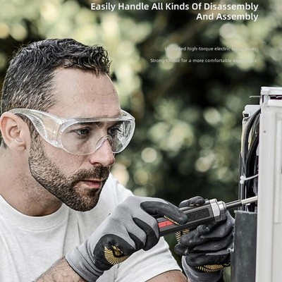 Precisions Torque Control Cordless Electric Screwdriver with Interchangeable Bit