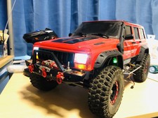 Red 4X4 Off-Road Crawler Rc Car Rock Crawler ...
