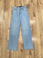 Curve Appeal Comfort Waist High Rise Straight Jeans Size 2/26 EUC