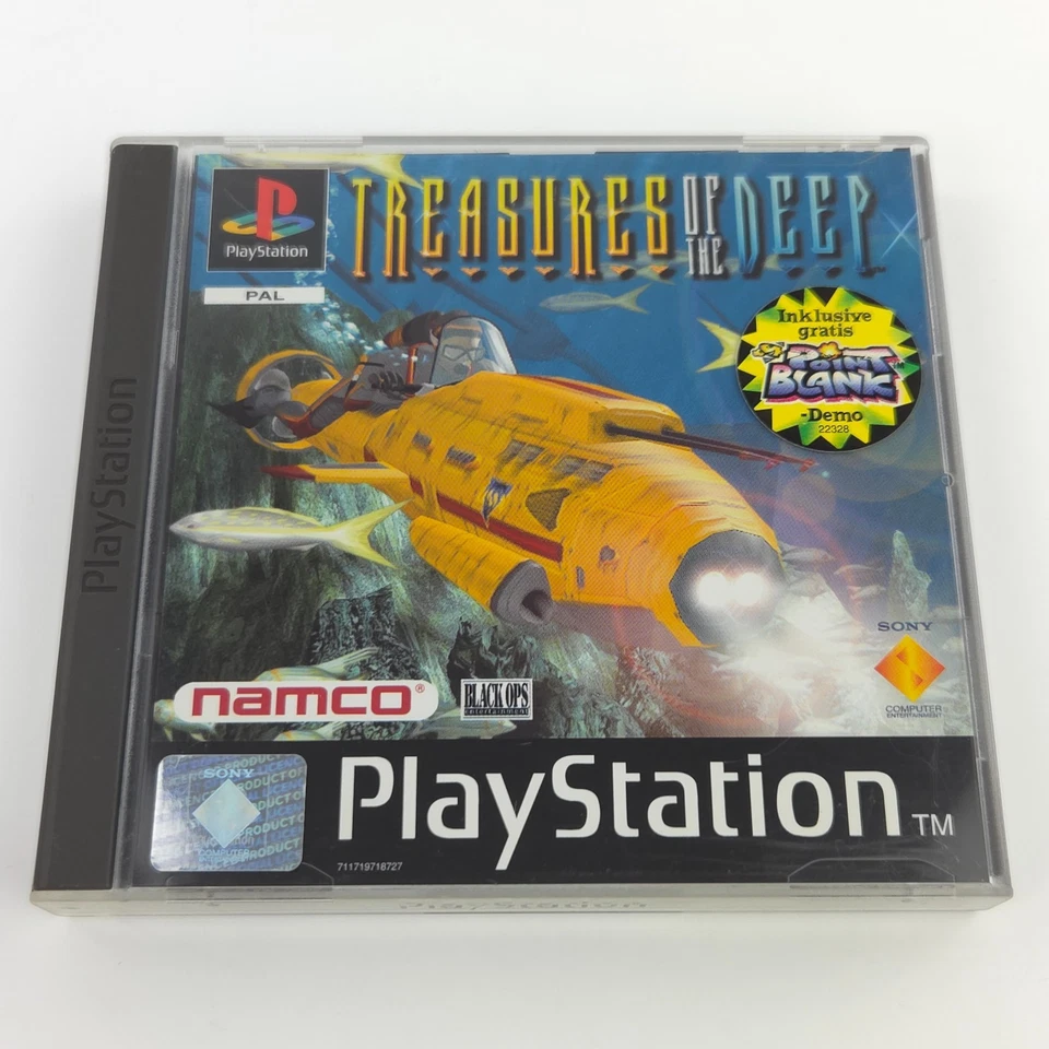 Sony Playstation 1 Spiel : Treasures of the Deep - PS1 PSone PAL Game / CD OVP - Bild 2 von 4