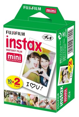 1x Fuji Instax Mini Film Sofortbildfilm 20 Bilder Instant Ablauf: 04/2024