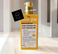 Golden Glow Body Milk 500ml Lotion Intensive Active Whitening Milk. 1 piece 