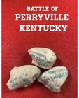 Fired Miniballs - Civil War Relics:   Dug at the Battle of PERRYVILLE Kentucky