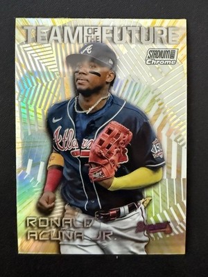 2022 Stadium Club #TOF-15 Team of the Future - Ronald Acuna Jr. Atlanta Braves