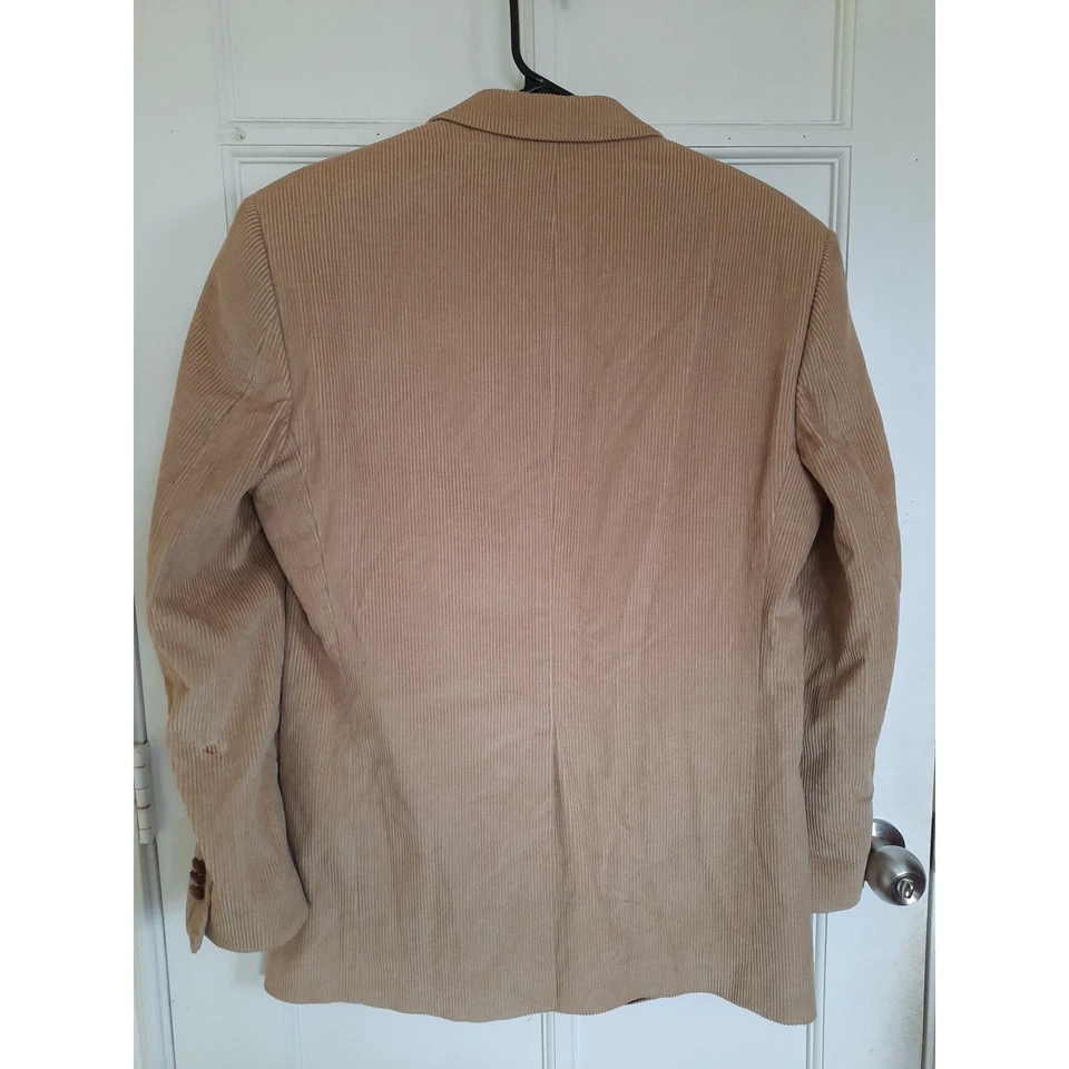 Lauren Ralph Lauren Men 38R Corduroy Paisley Line Single Breasted Blazer 2Button - Image 3 of 4
