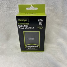 Dual USB Rapid Charge 2x Faster Wall Charger ...