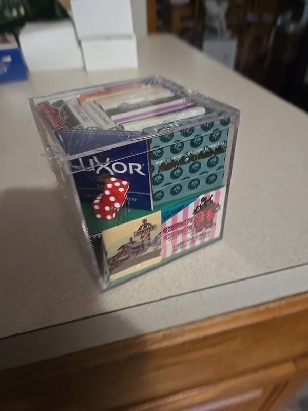 Las Vegas Souvenir Matchbooks Cube Casino Hotel Advertising 1990's Vintage Dice