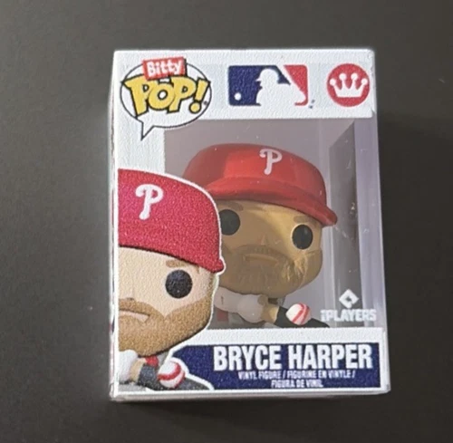 Bryce Harper 2026 Topps Series 1 Funko Bitty Pop! Mini Figure SuperBox Phillies