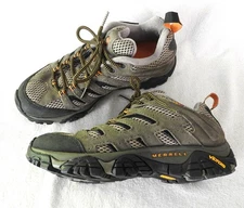 Merrell Moab Ventilator Walnut Men's Size 7, J86595 Hiking Shoe, Vibram Sole EUC