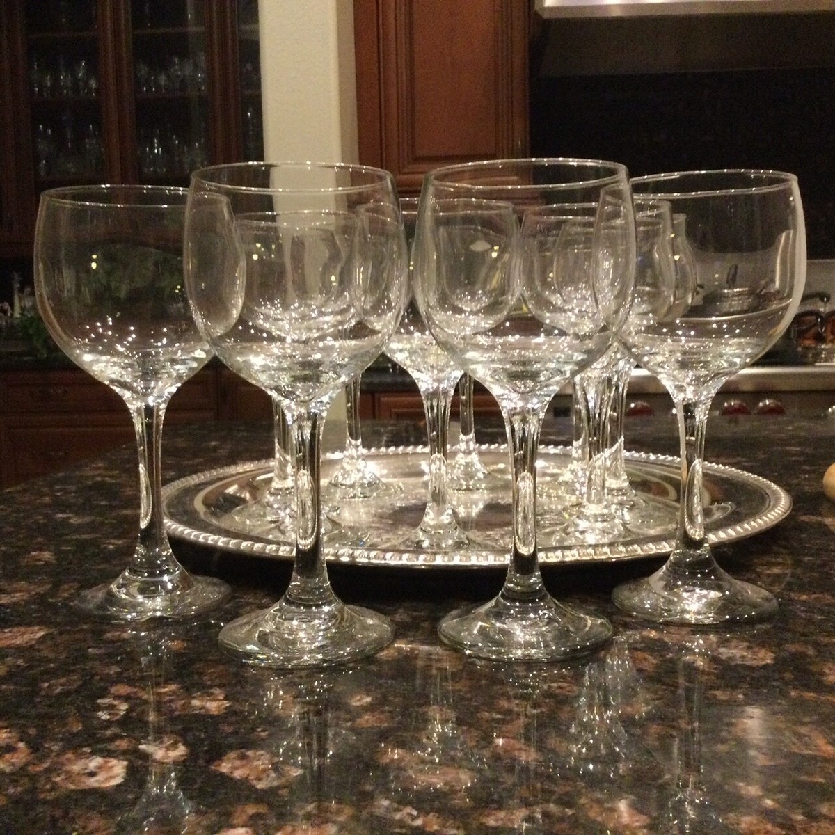 Qualite Party Clear Stemware for Red Wine - 10.5 oz in Sets of 12