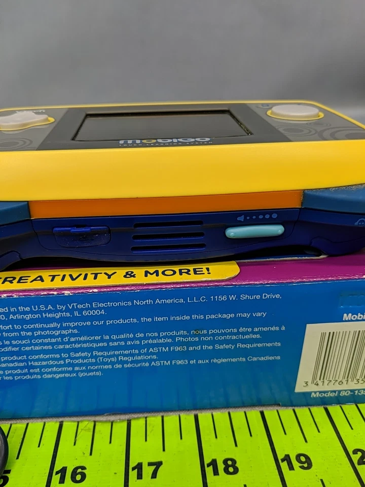 VTech MobiGo 2 Touch Learning System Device, Cord, and Box Parts Only - Image 4 of 4