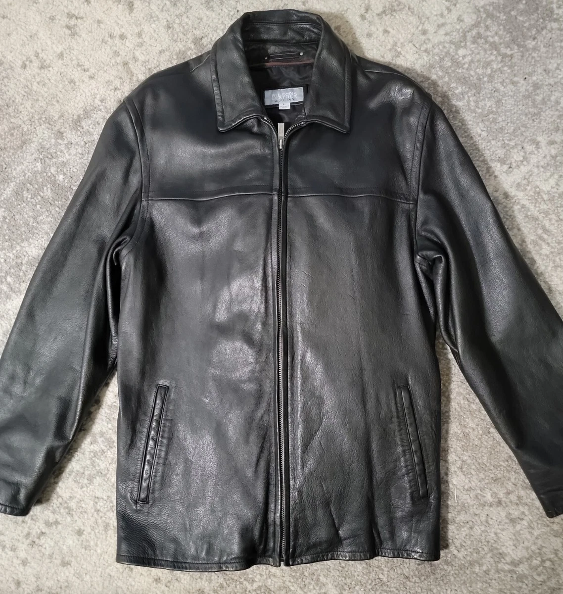 Wilson Leather M.Julian Mens Large Jacket With Liner
