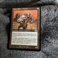 Magic the Gathering - Karn, Silver Golem - Artifact - Urza’s Saga - EX - MTG