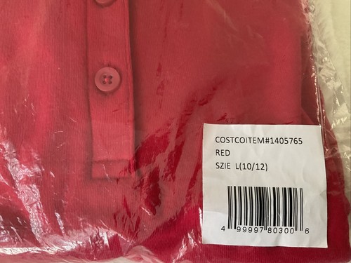 French Toast Girls Size L 10/12 Red Short Sleeve Uniform Polo shirt LOT 2 New - Picture 3 of 5