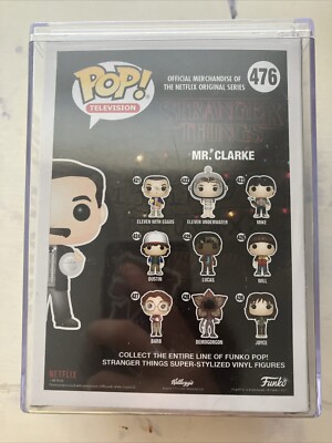 SF・ファンタジー・ホラー Funko Pop Stranger Things Mr. Clarke NEW Funko Pop Mr Clarke 476 - Stranger Things - Official