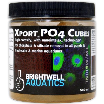 Brightwell Aquatics Xport PO4 Cubes 500mL Phosphate Removal Filter Media