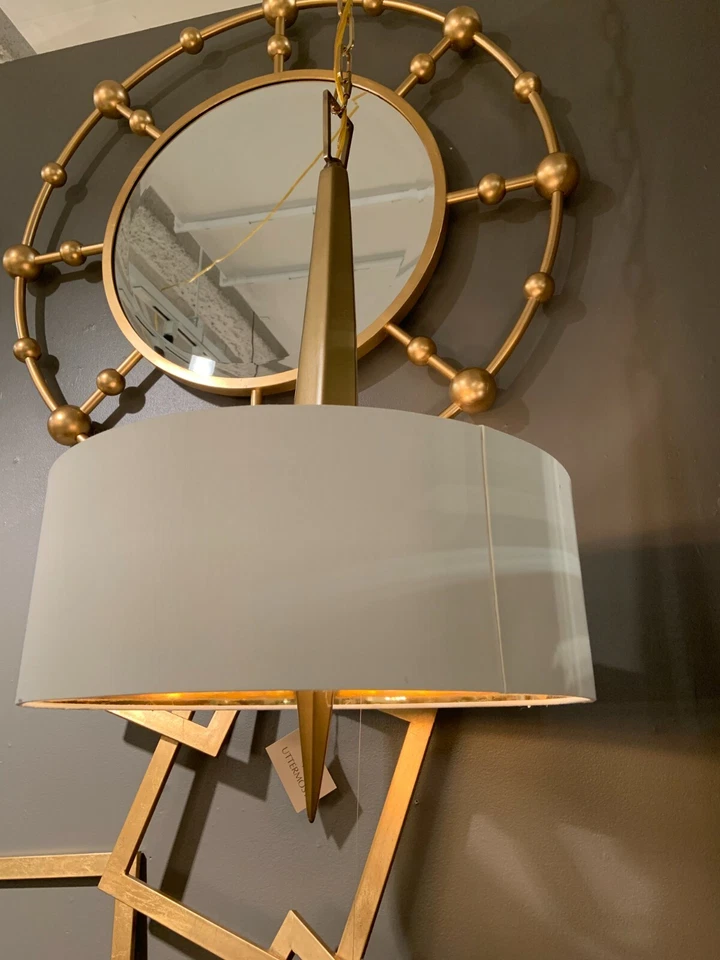 OBELISKA 26" URBANO MEDIADOS DE SIGLO MODERNO COLGANTE ARAÑA COLGANTE 21264 Foto 4 de 4